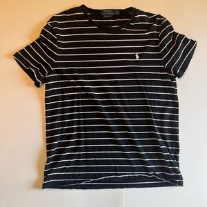 Polo by Ralph‎ Lauren Black Striped Shirt